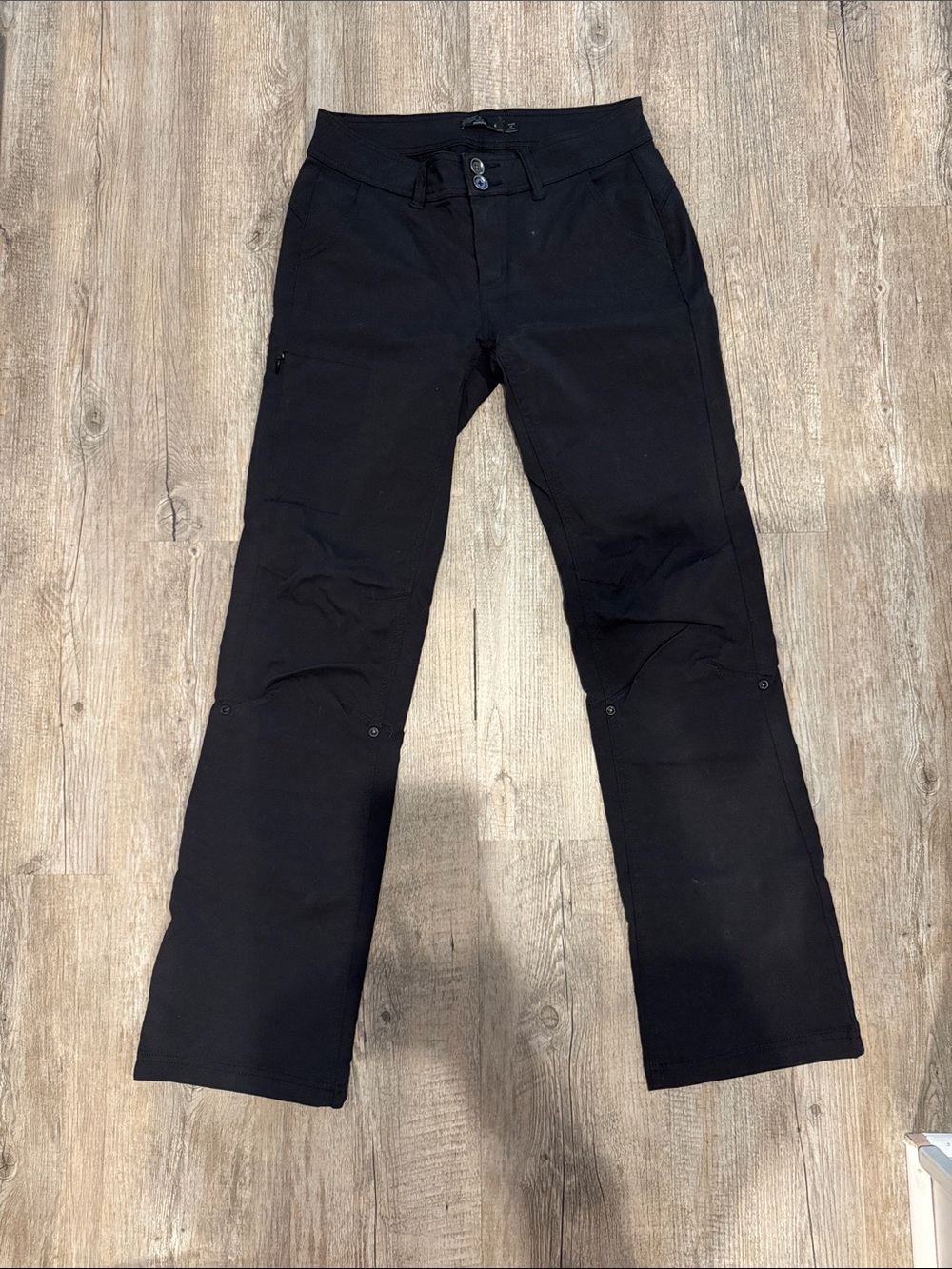 Prana Black Cargo Pants Size 6